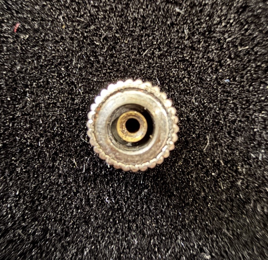 Vintage Longines Silver Tone Watch Crown Replacement 4.2mm
