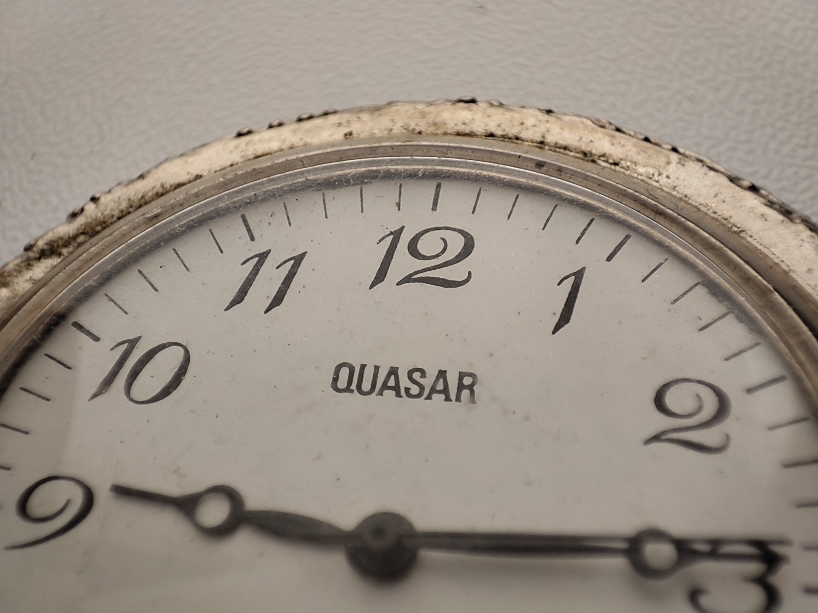 Rugby pocket Watch quasar – 46.5 mm – for parts and spares