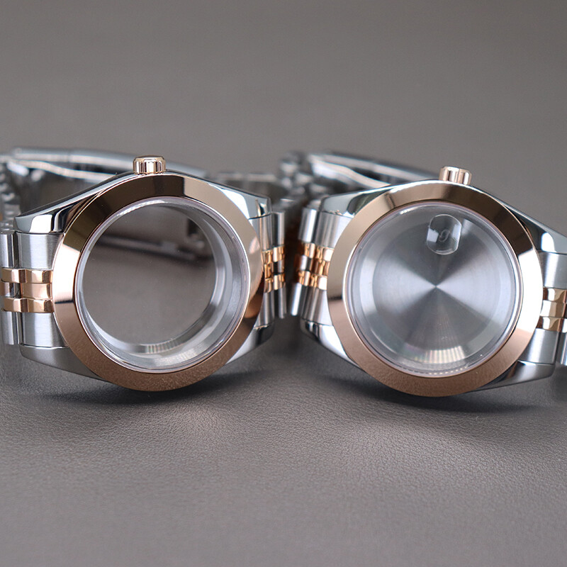 36mm/40mm steel Watch Case nh35 Jubilee Bracelet For nh36 38 Miyota8215 Movement