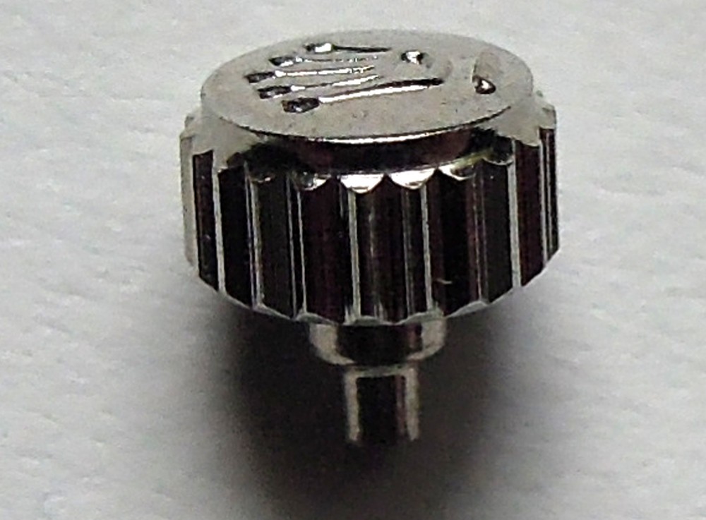 Authentic genuine Rolex 24-530-0 stainless steel date 5.3mm screw-down crown