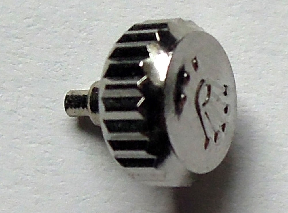 Authentic Rolex 24-704-0 stainless steel submariner Daytona 7mm screw-down crown