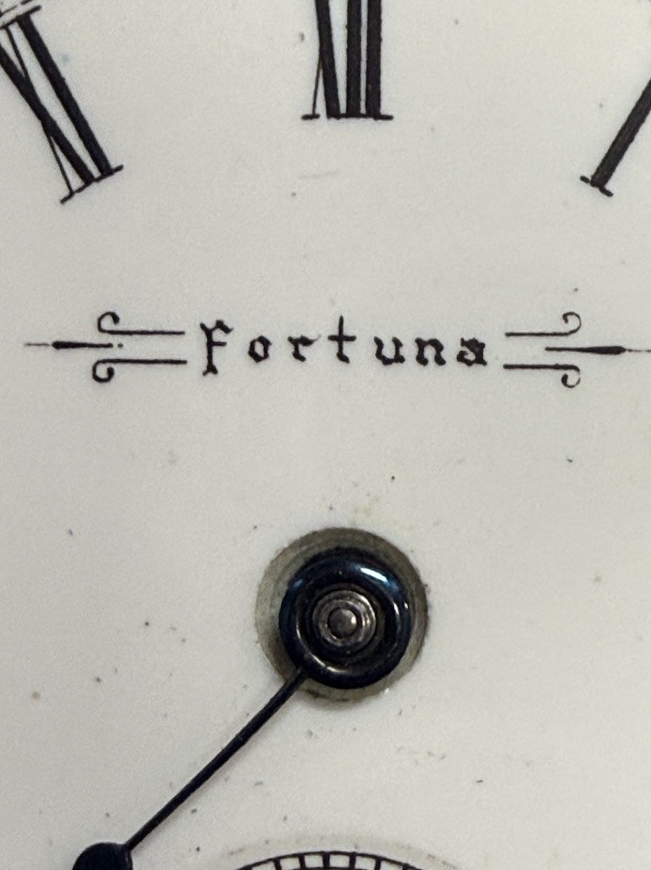 🔥✨ GORGEOUS VINTAGE FORTUNA POCKET WATCH – VERY CLEAN MOVEMENT