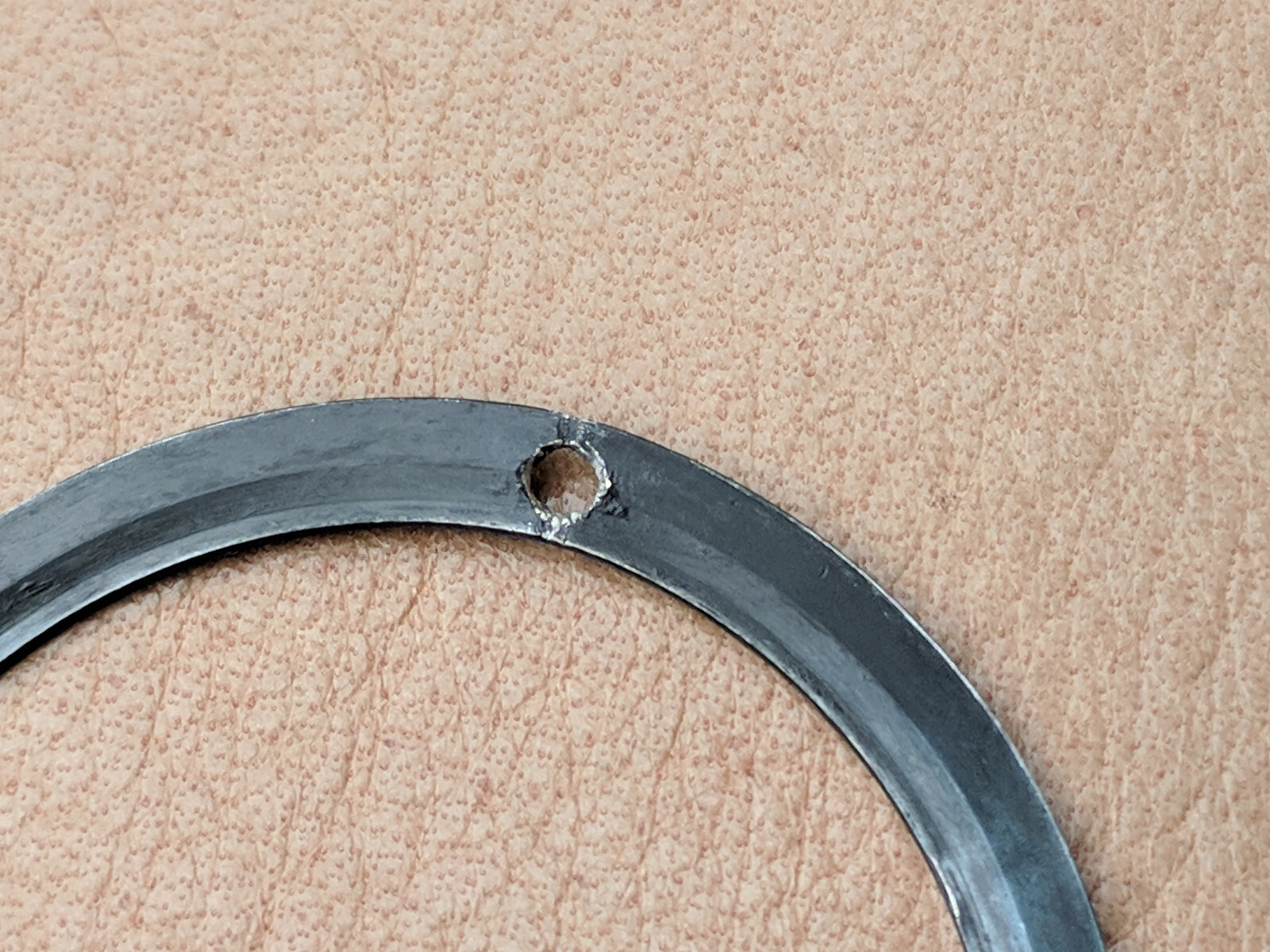 AFTERMARKET DAMAGED Faded Long 5 Bezel Insert For Rolex MF 5513 ***READ BELOW***