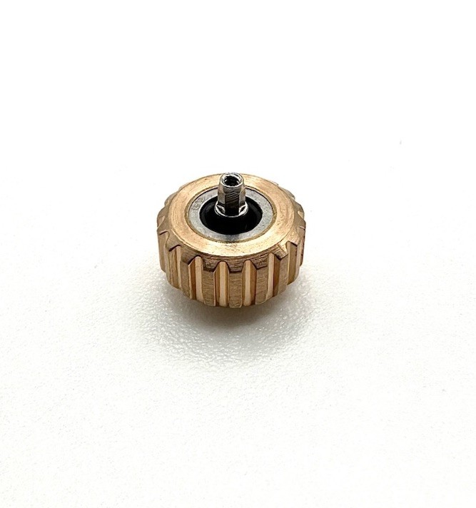 New Genuine Tissot 7.5mm Rose Gold Pink Color Screw down Crown Part