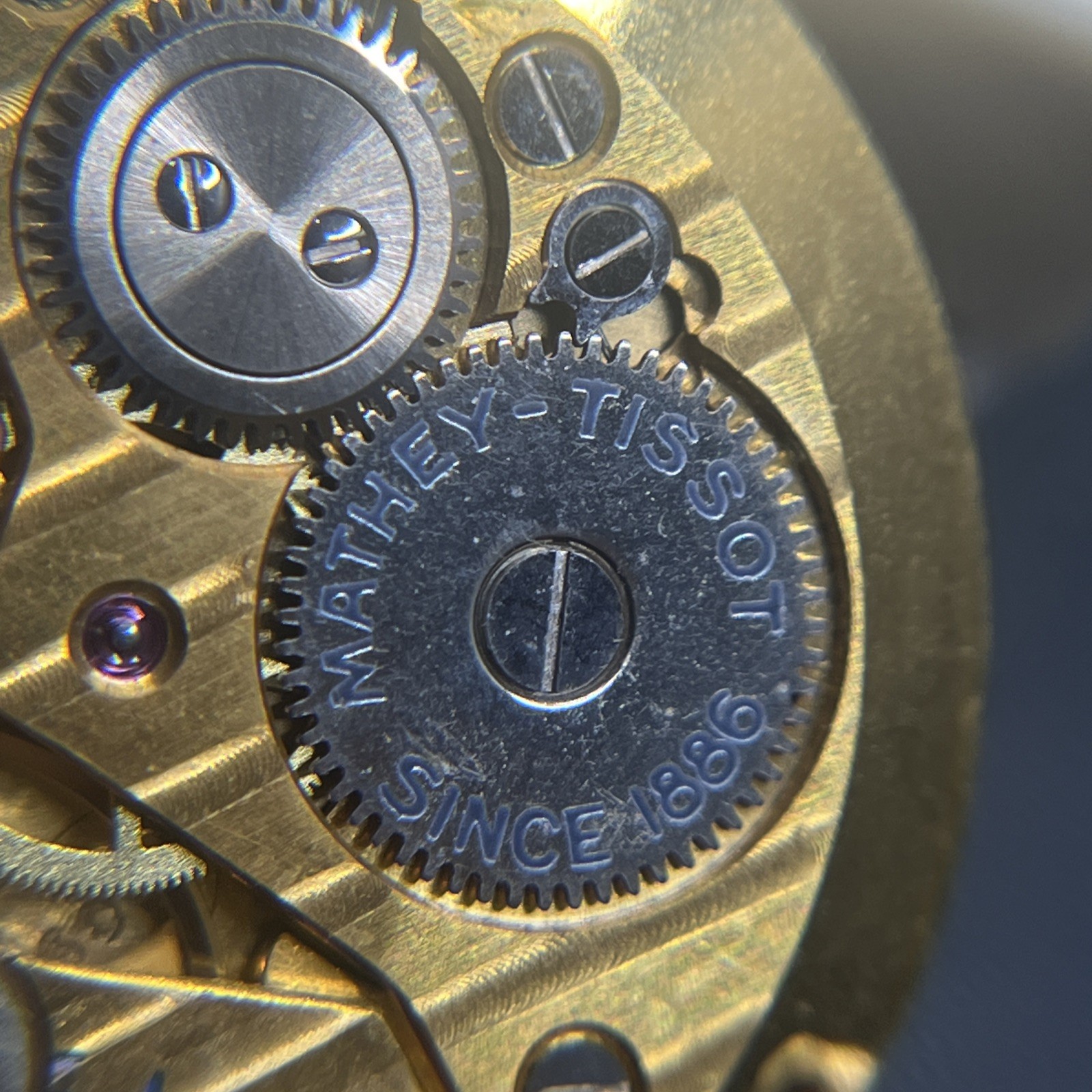 Marthey Tissot Cal. 608 Movement