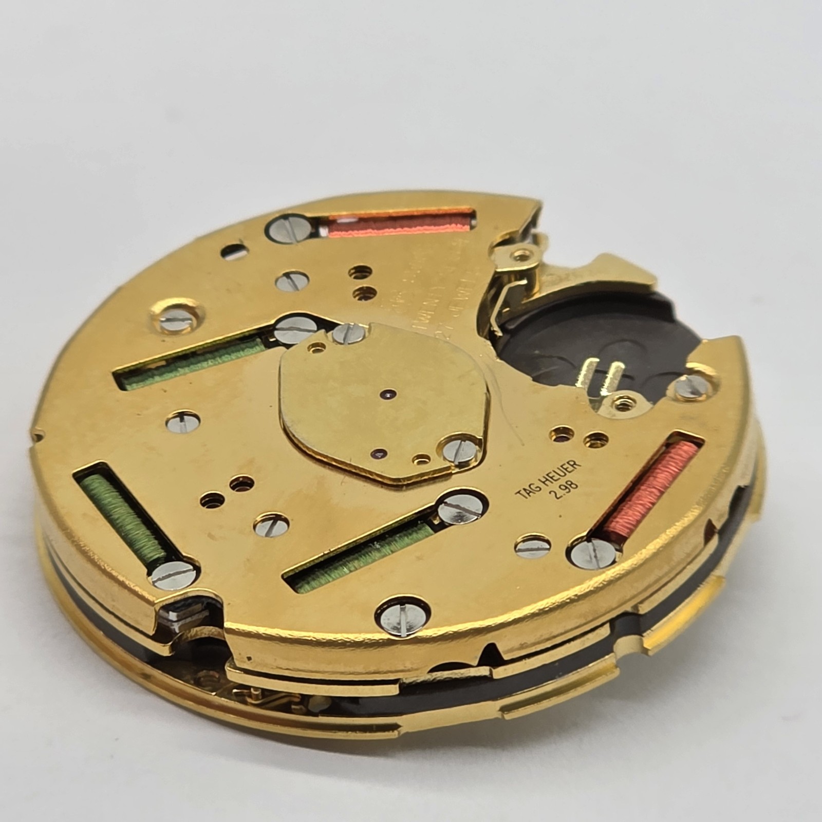 Tag Heuer 2.98 ETA 251.262 Swiss Chronograph Watch Movement 27 Jewels Untested 2