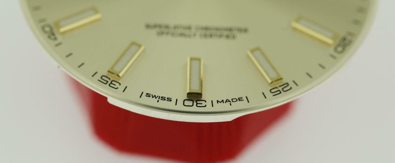 Original Men’s Rolex Datejust 41 126333 126303 Silver Index Dial 2/T #A2