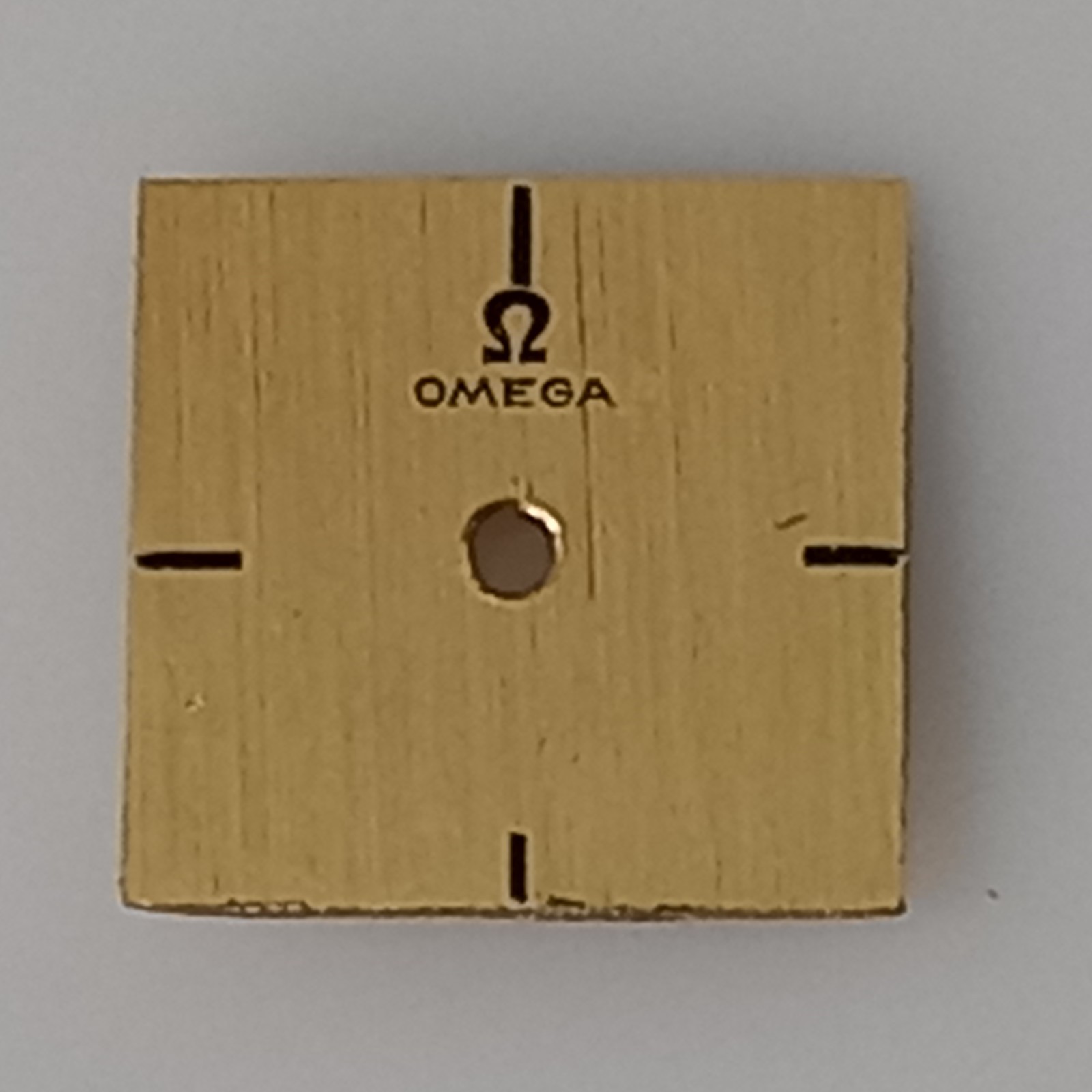 Vintage Omega Ref. 511.128 Dial – 18K Solid Gold – 12mm Square – Cal. 650