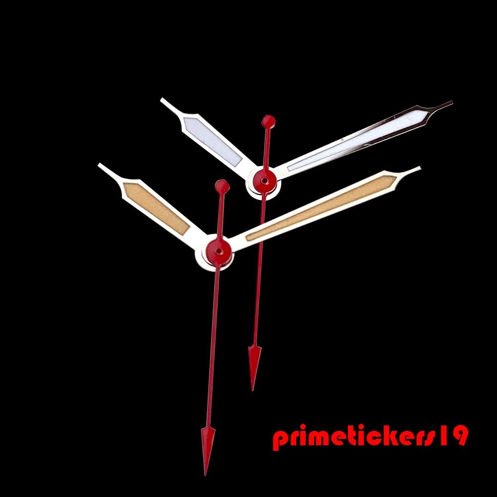 29mm NH35 Watch Dial+Hands Set Luminous 3.8 o’clock Date Window Wristwatch Face