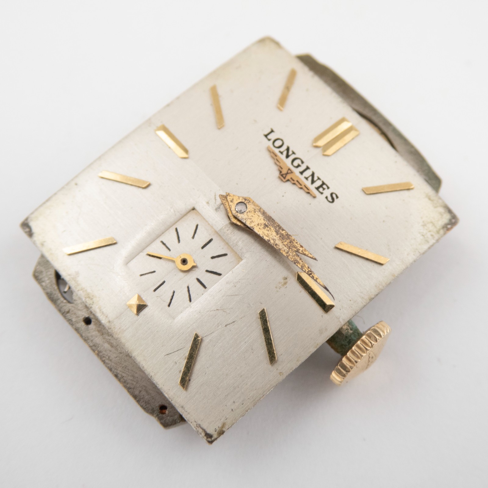Vintage Longines Caliber 9L 17-Jewel Wristwatch Movement, Runs