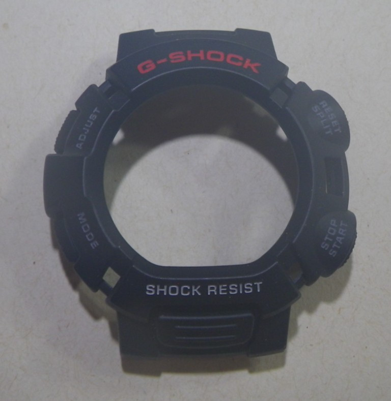 Genuine Replacement Bezel G-Shock Mudman g-9000 – Black with red & white letters