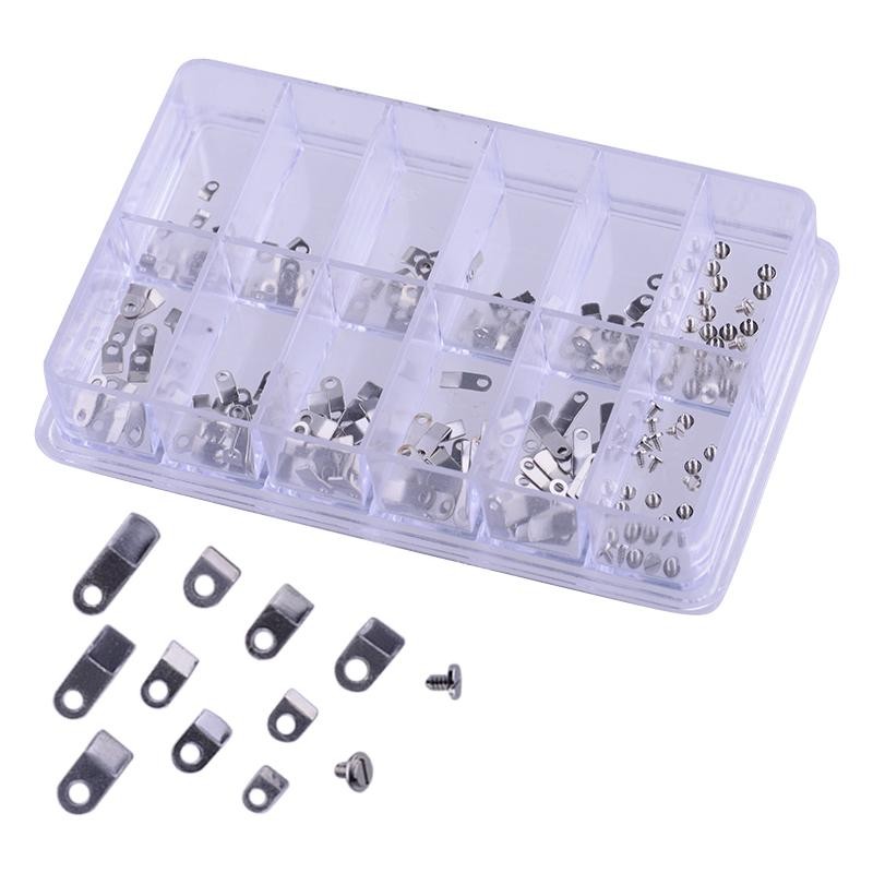 240Pcs Watch Clamp Movement Adapter Securing Screw Washer Fit For ETA