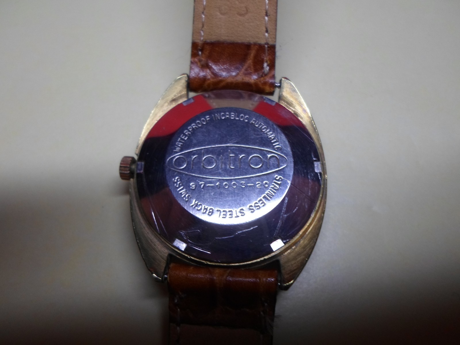 MONDIA ORBITRON 97-1003-20 AUTOMATIC WATCH – WORKING