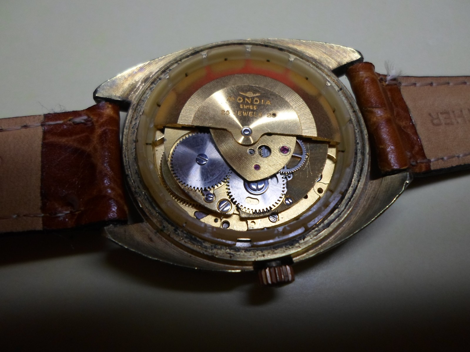 MONDIA ORBITRON 97-1003-20 AUTOMATIC WATCH – WORKING
