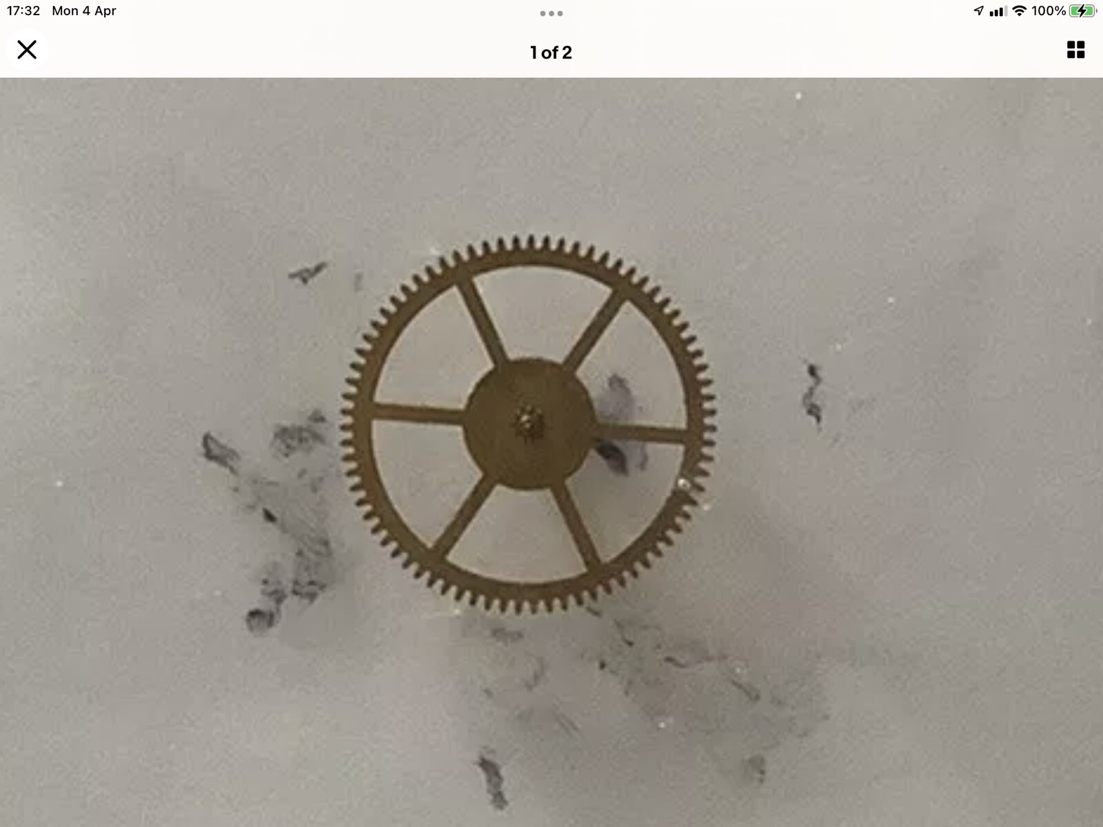 CLASSIC WATCH PARTS.REFURBISHED. RAKETA 2609HA THIRD WHEEL