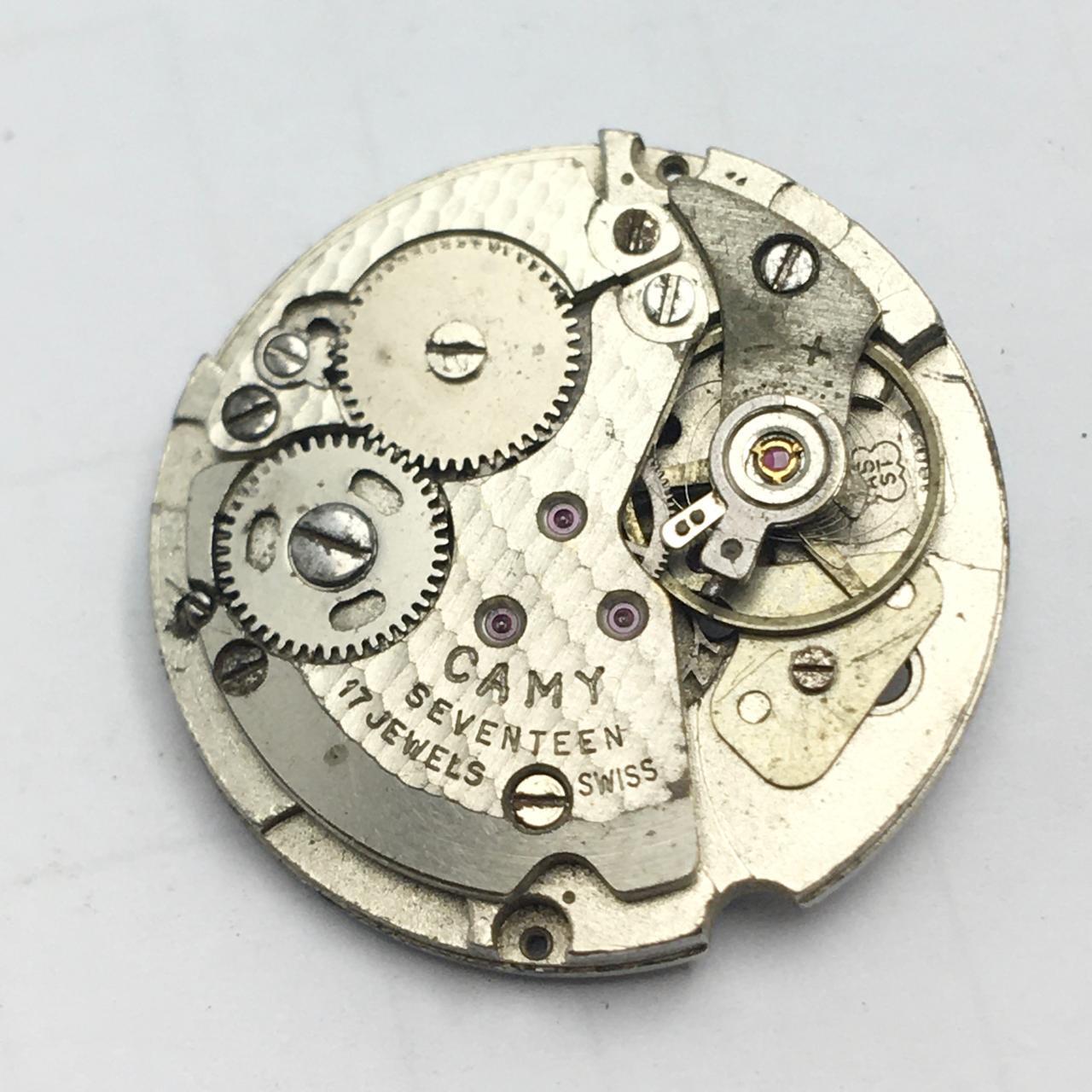 Camy Cal.1802 Manual Winding Watch Movement For Parts FAT65AMD1