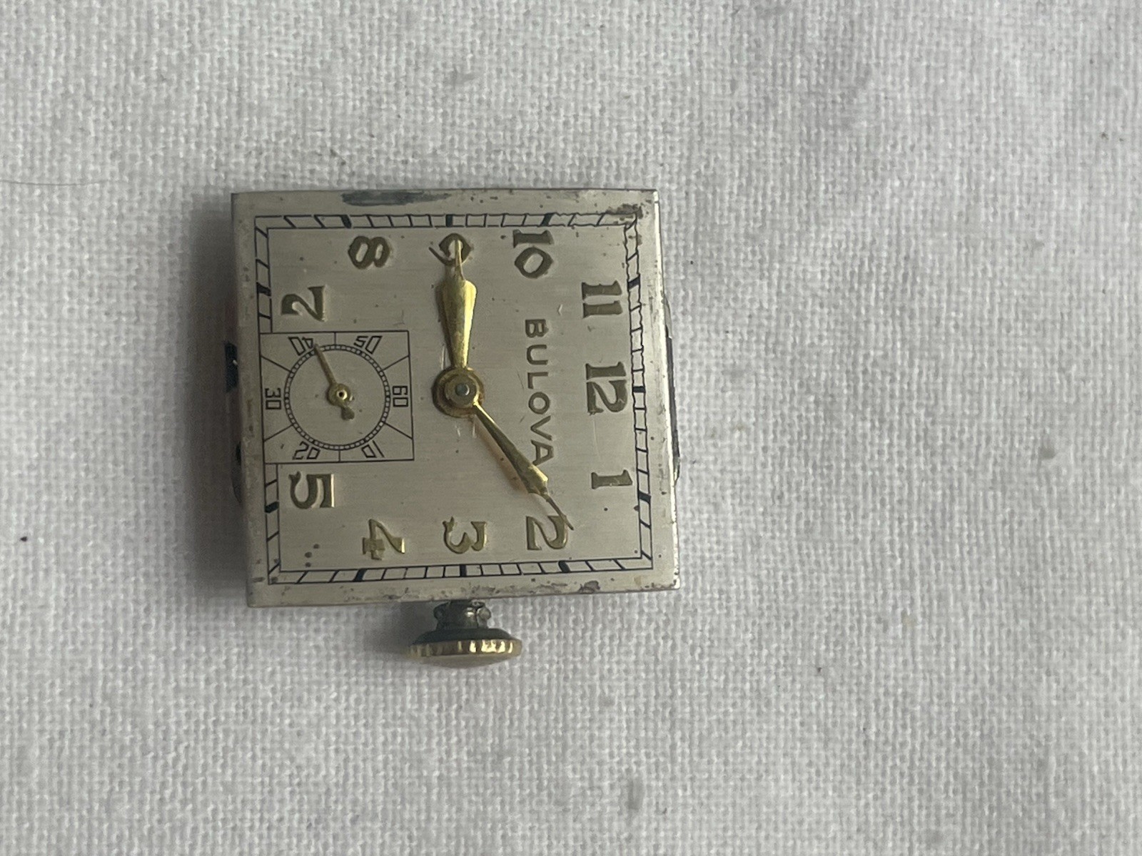 Bulova 8AH – movement for mens watch AS IS, lot 0806