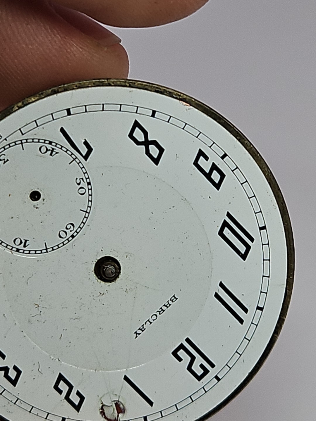 Barclay Juillard Pocket Watch Movement 6j 41.5mm Parts/Repair
