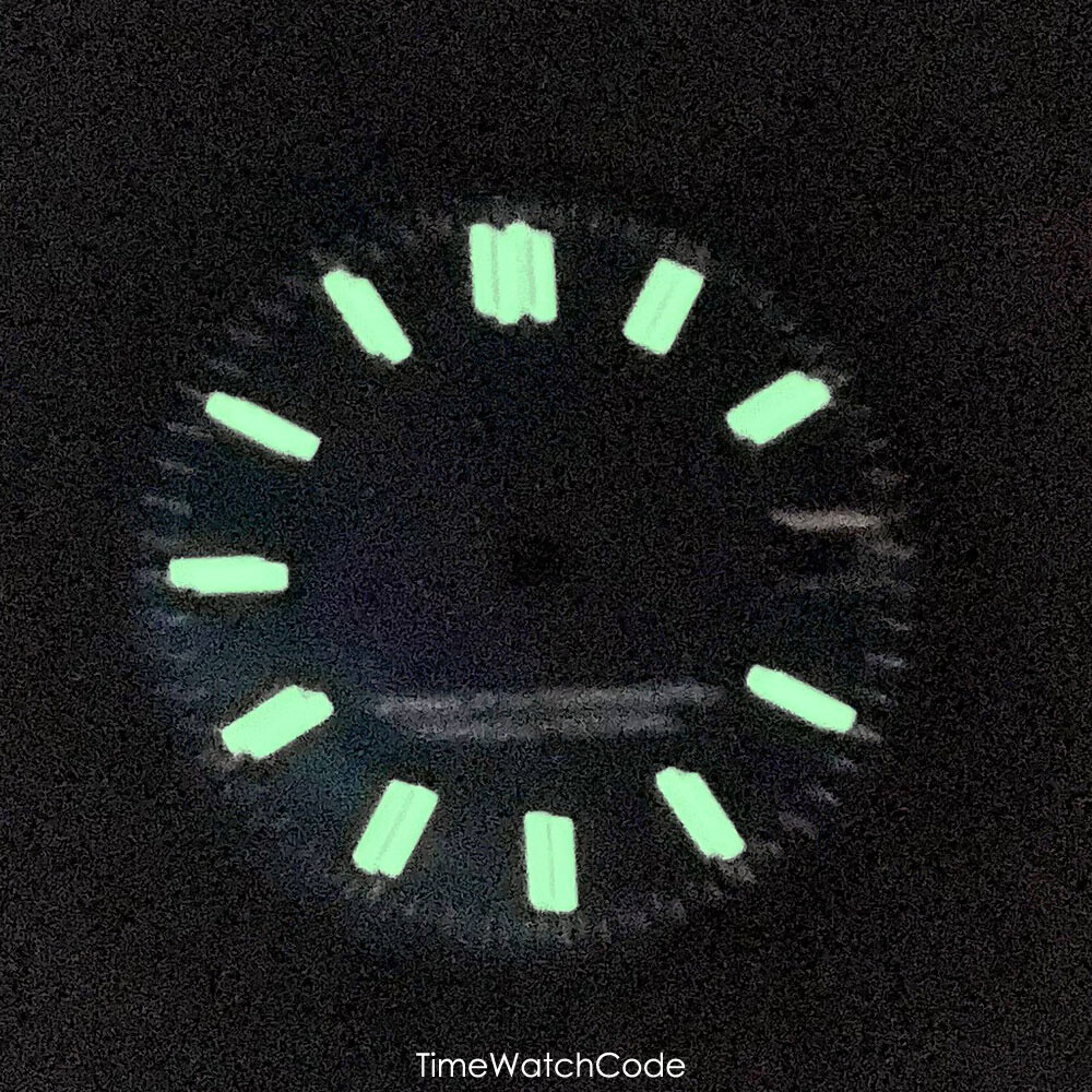 Mother of Pearl Watch Dial Face for NH35 NH36 NH38 NH70 NH71 NH72 Green Lume