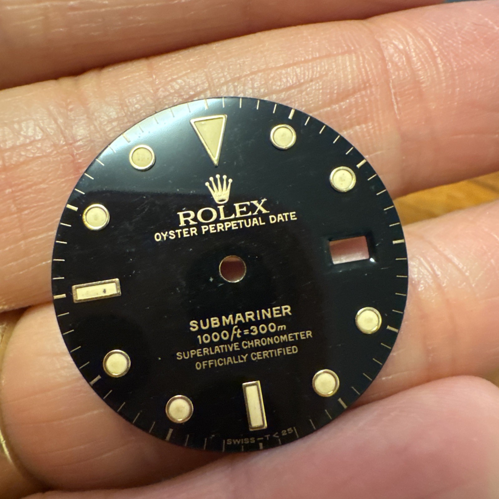 Original Rare Rolex Oyster Submariner 16618 16613 dial excellent condition (S5)