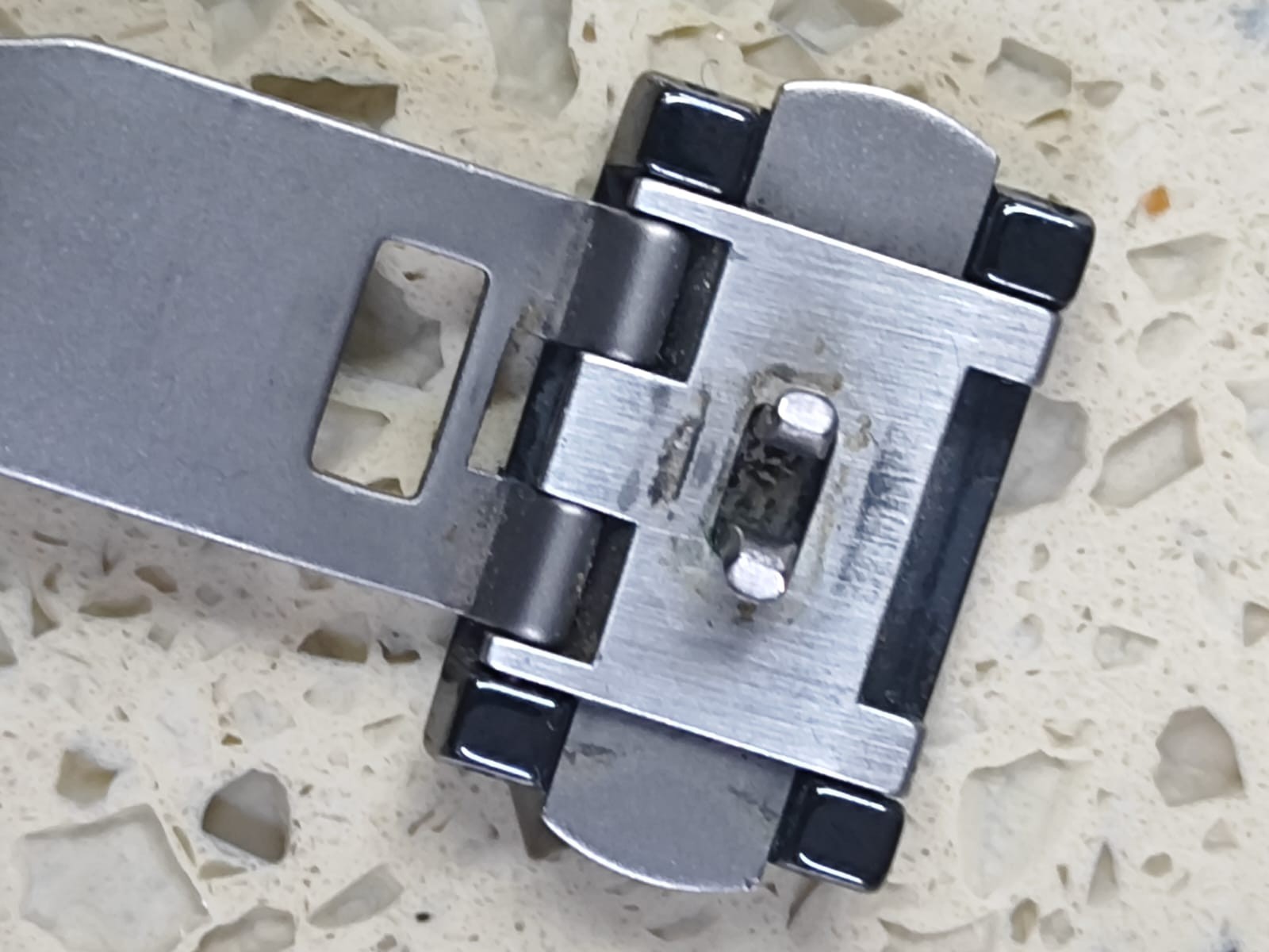 RADO Diastar Ceramic Sintra 20mm Part Folder / Buckel Titanium ref 04516