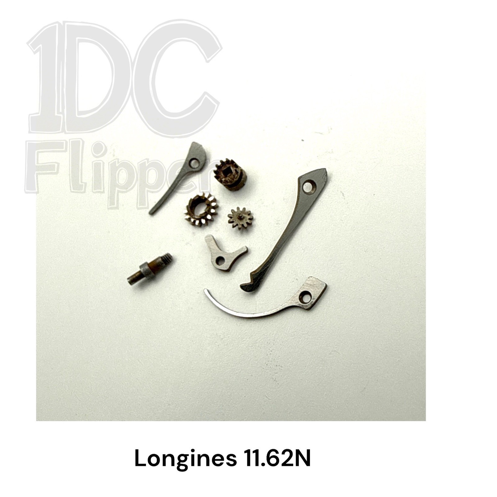 Lot Longines 11.62N Winding & Setting Parts QuickFit VTG NOS Read!