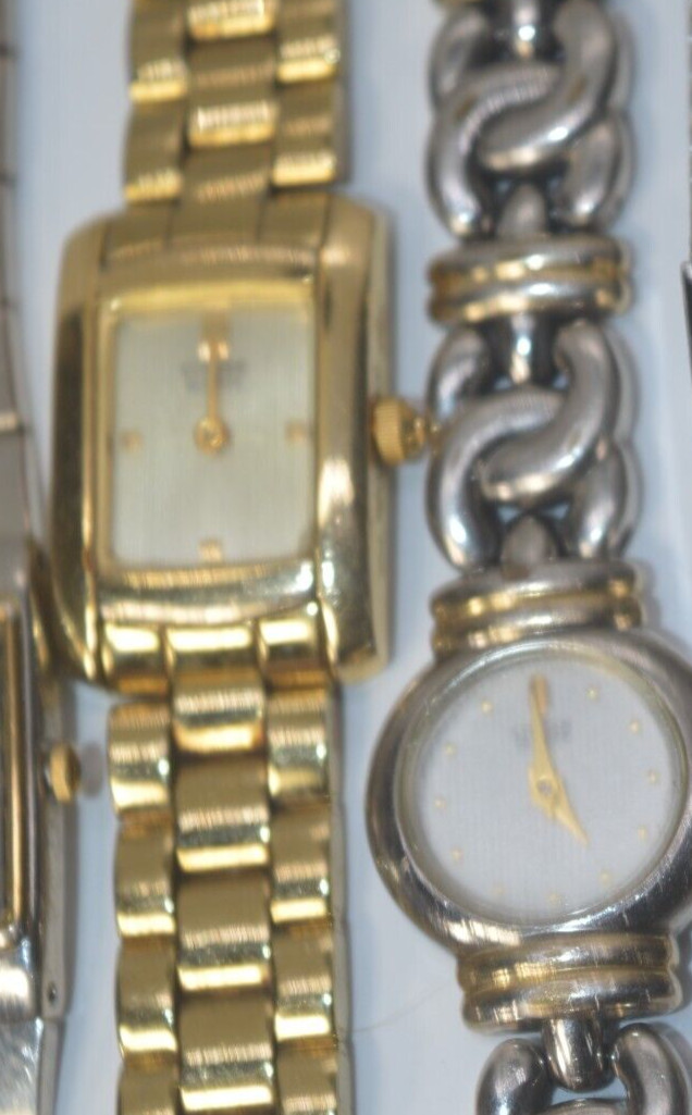 JOB lot of 10 watch’s vintage As Is SEIKO**CITIZEN**TIMEX**GUESS etc. Dont run
