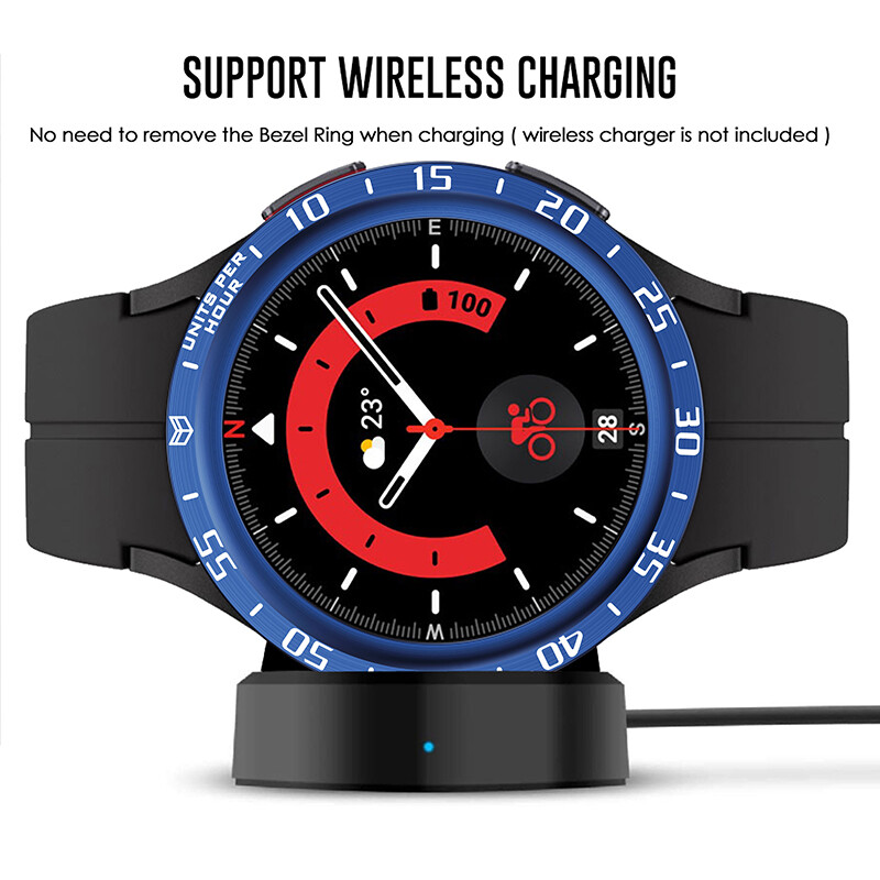 45MM Bezel Styling Frame Ring Case Metal Cover For Samsung Galaxy Watch 5 Pro