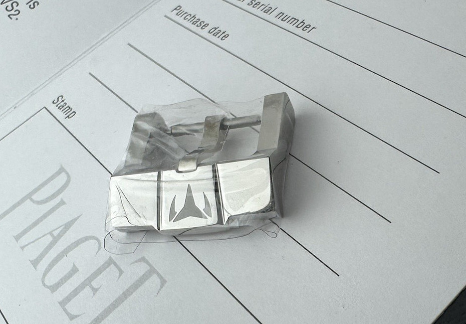 TechnoMarine Watch PIN BUCKLE Clasp 18MM GLOSS Stainless Steel Authentic NEW