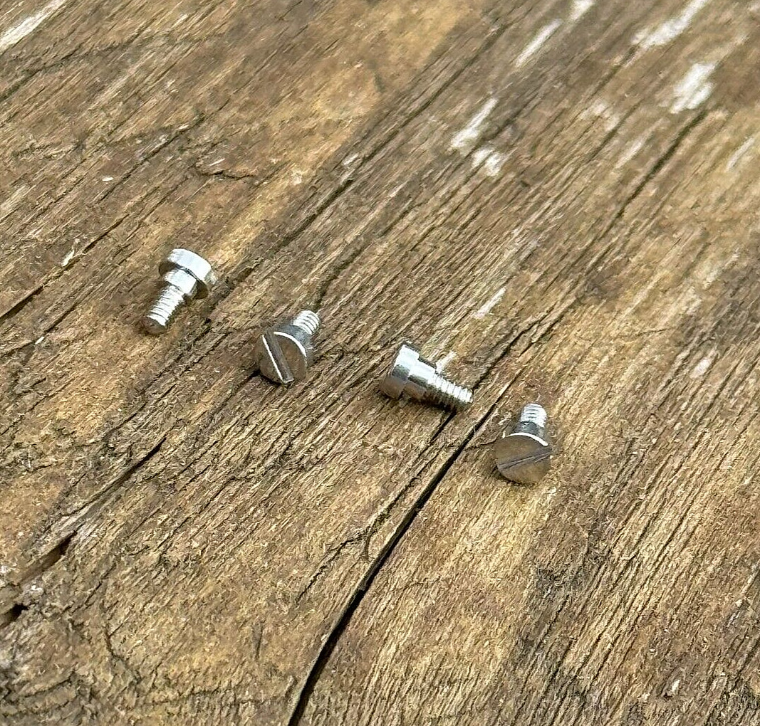 Casio DW-1000 4x Bezel Screws Replacement Vintage Spare Part 280 DW1000 DW1400