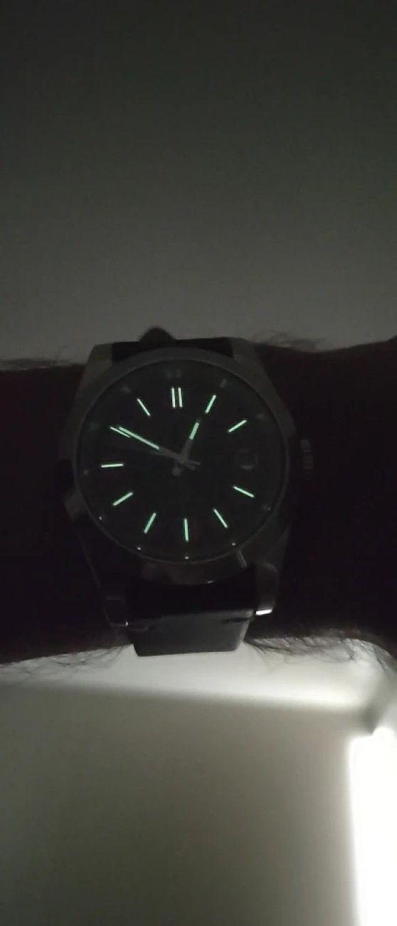 Green Luminous Watch Hands Needles Polished Silver Rose Gold For NH35 NH36 4R 7S