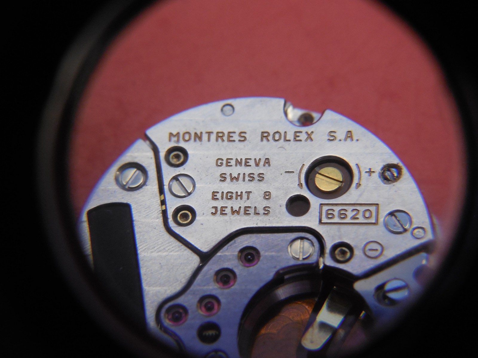 GENUINE ROLEX CELLINI 6620 NOT WORKING 8 JEWEL QUARTZ MOVEMENT FOR REPAIR PARTS