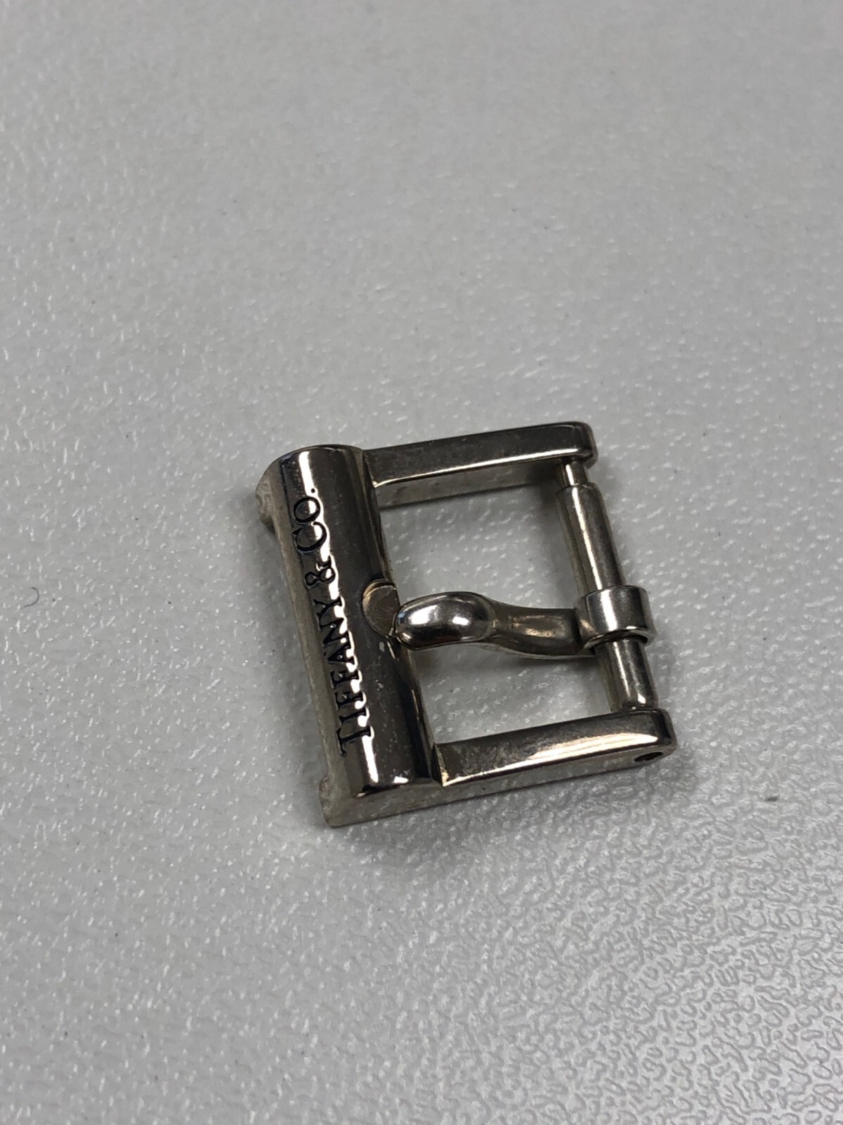 Tiffany & Co Watch 10mm Stainless Steel Ladies Watch Strap Buckle # e11363