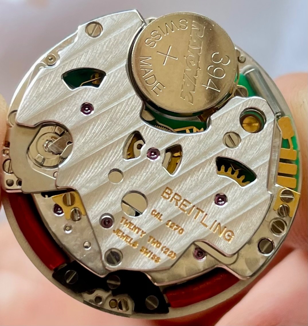 Breitling Chrono sextant 1270 Movement Dial & Hands