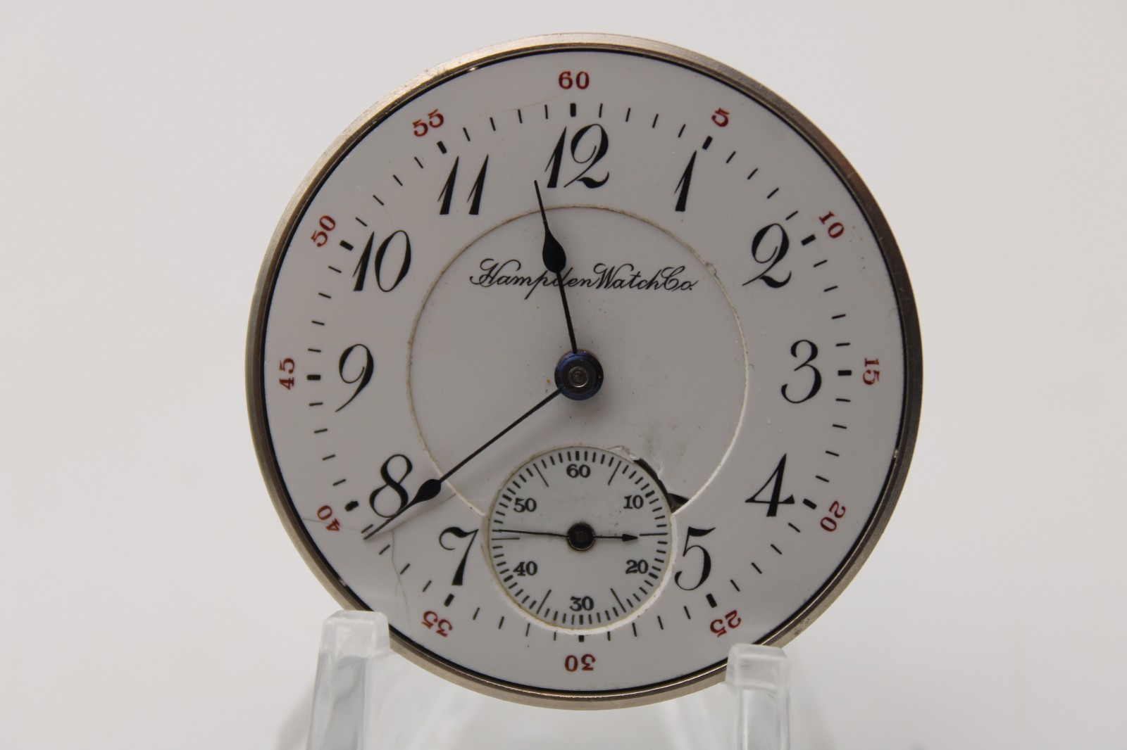 1912 HAMPDEN POCKET WATCH MOVEMENT 2979618 GRADE: 310 12s 17j (SJ)