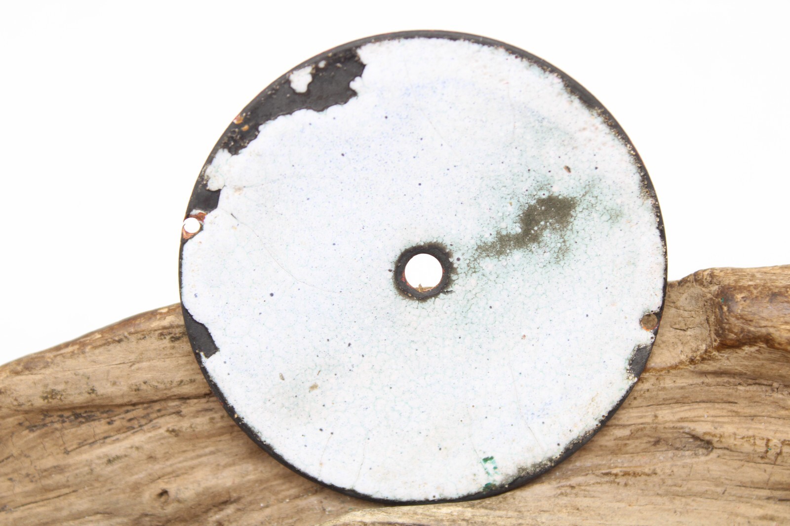 8 DAY PORCELAIN CLOCK DIAL ARABIC NUMERAL INDICES 63.6mm MAKER: SETH THOMAS(SF2)