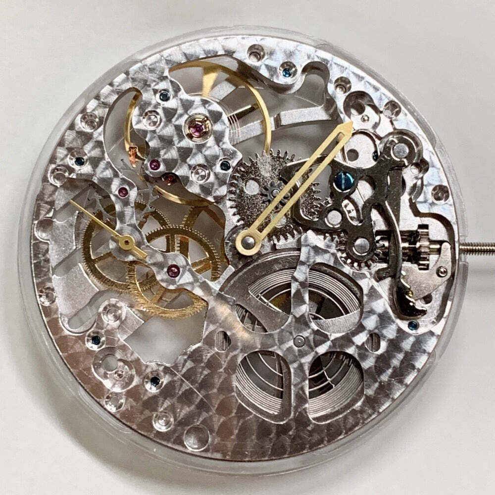 Tianjin Seagull ST3600 6497 Hollow Silver Carved Hand Winding Mechanical