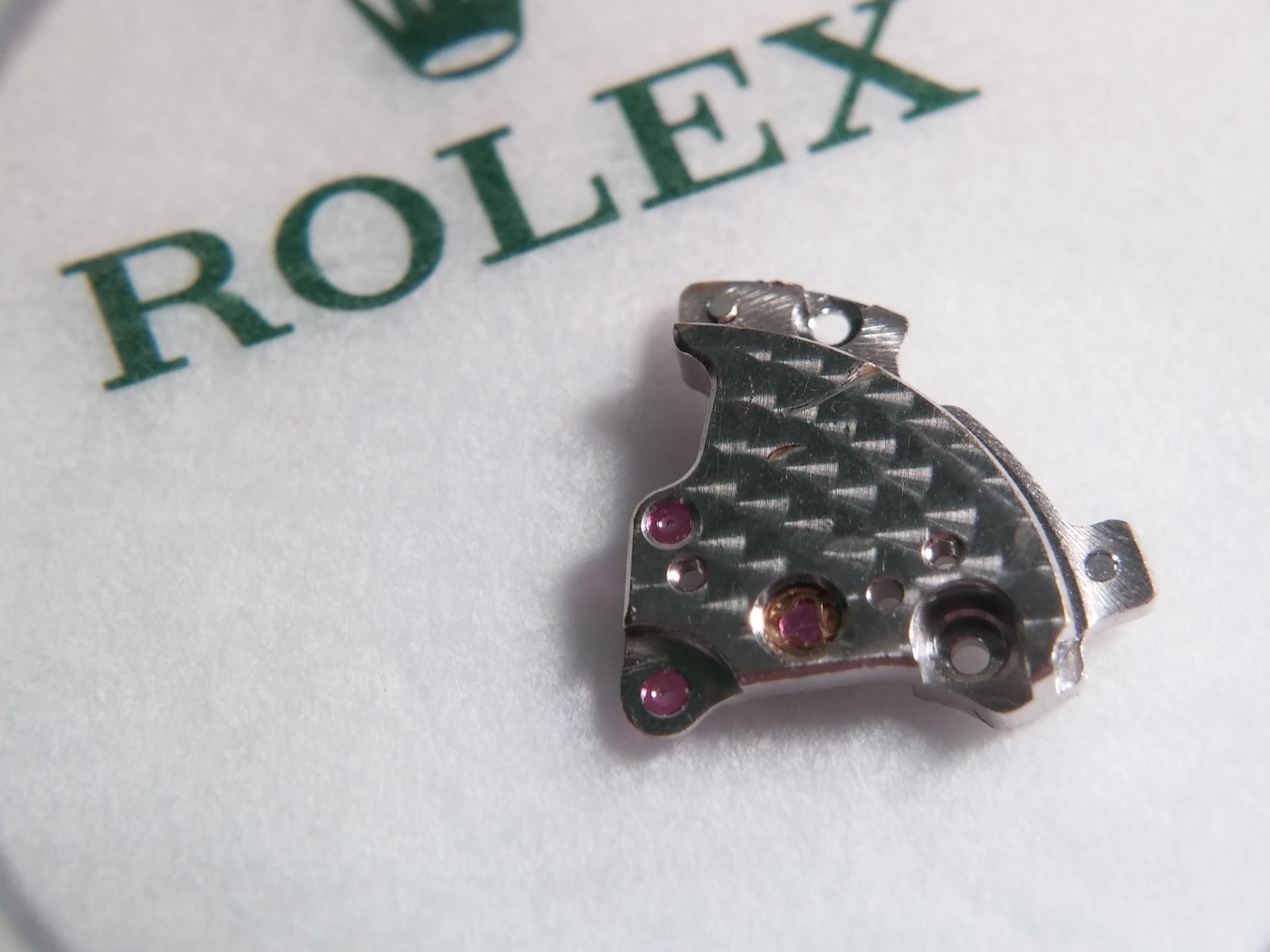ROLEX 2230 110 TRAIN WHEEL BRIDGE CALIBER 2235 110 damaged, use for jewels