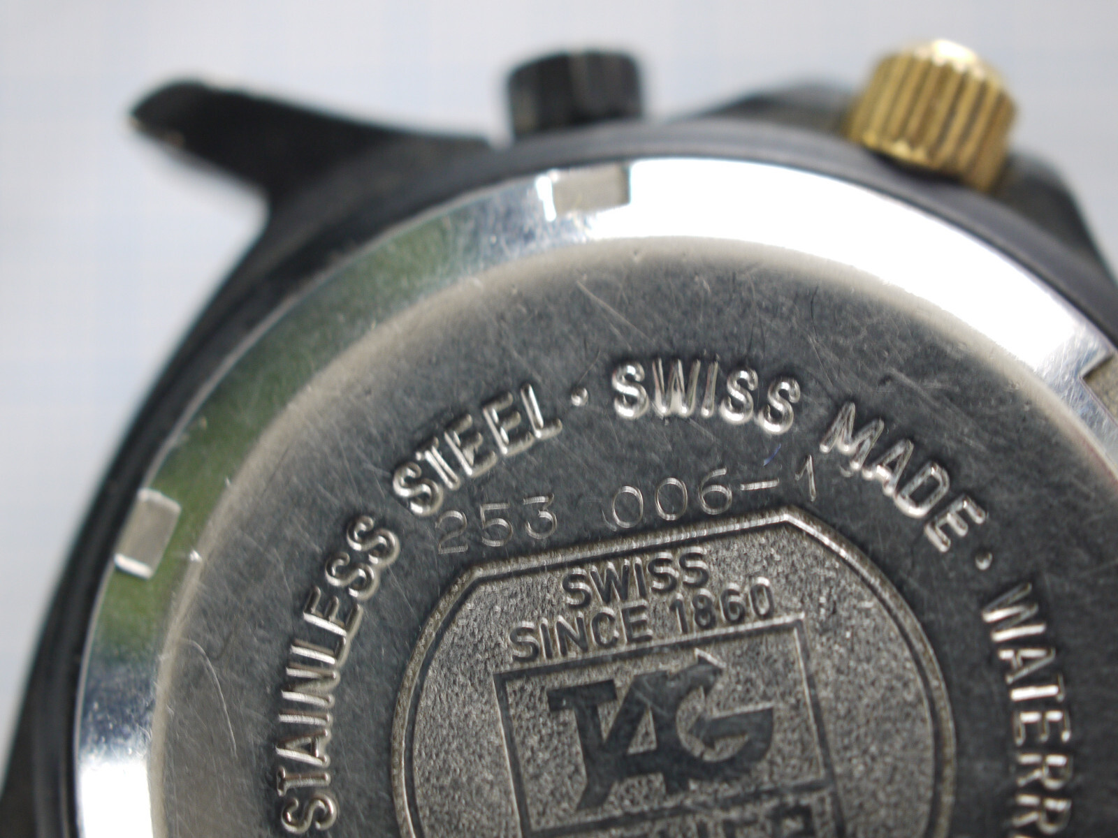 Tag Heuer Professional 2000 Chronograph Diver ref.253.006-1 CASE Ø36mm x 43mm