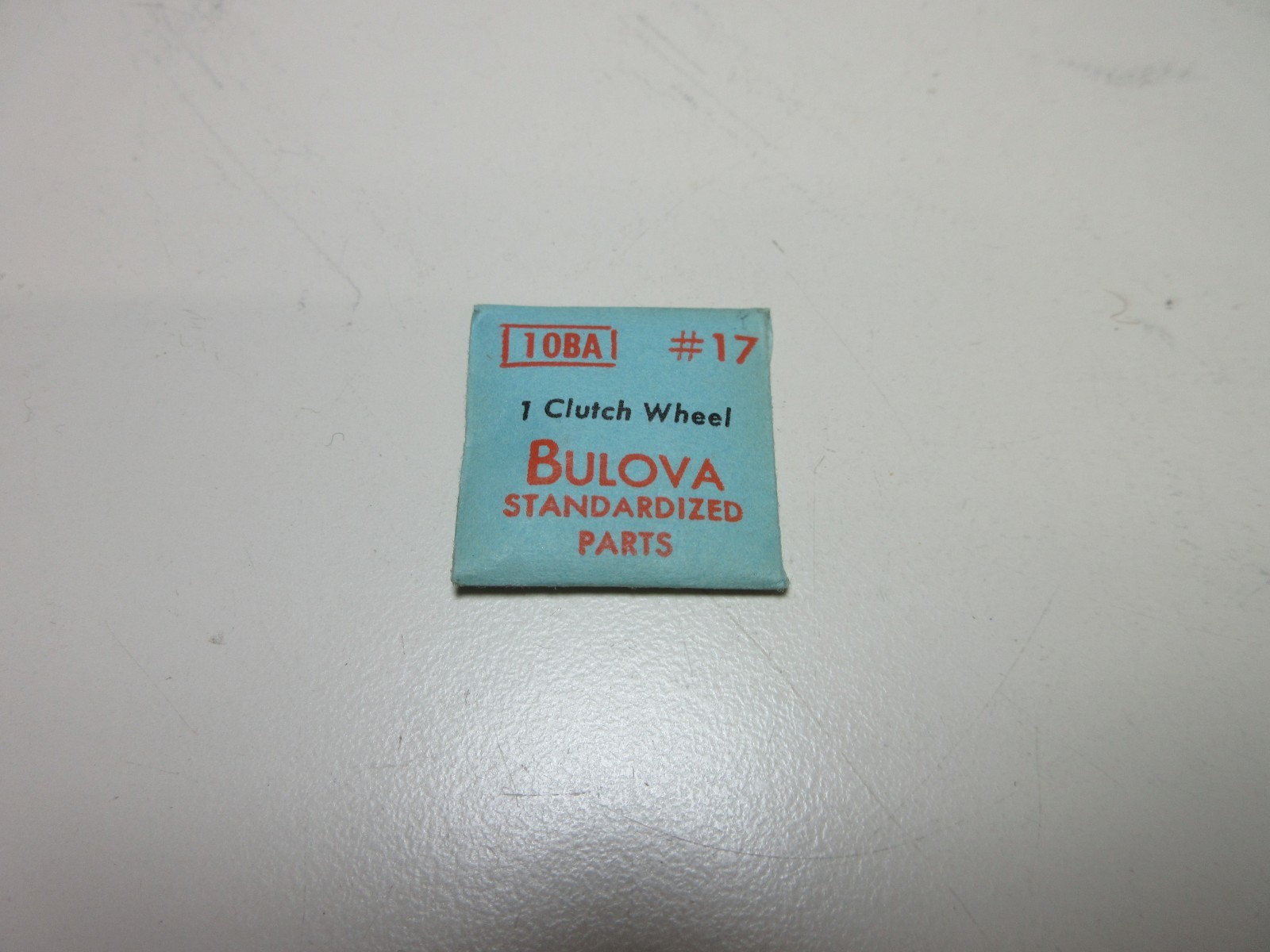 BULOVA CLUTCH WHEEL 10BA #17 WATCHMAKER REPLACEMENT PART #313