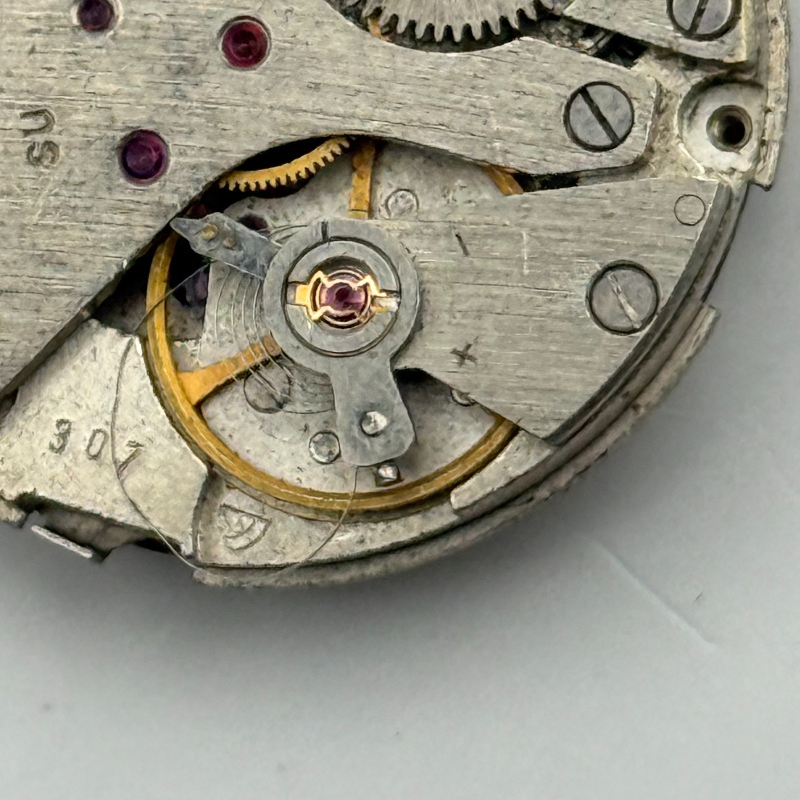Raketa 2628.H Watch Movement Soviet 17 Jewels Manual Wind Parts Repair 26.6mm