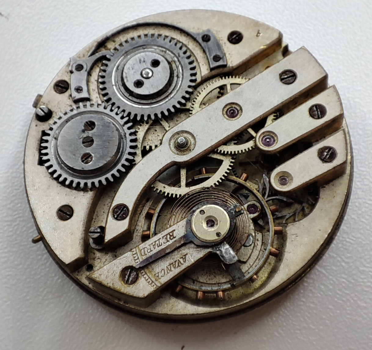 Pocket Watch – Watch movement – 43.2 mm – for parts and spares