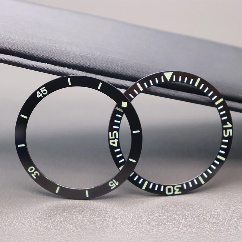 37.8mm Ceramic Bezel Insert Watch Parts Rings Men’s Accessories For 40mm Seiko