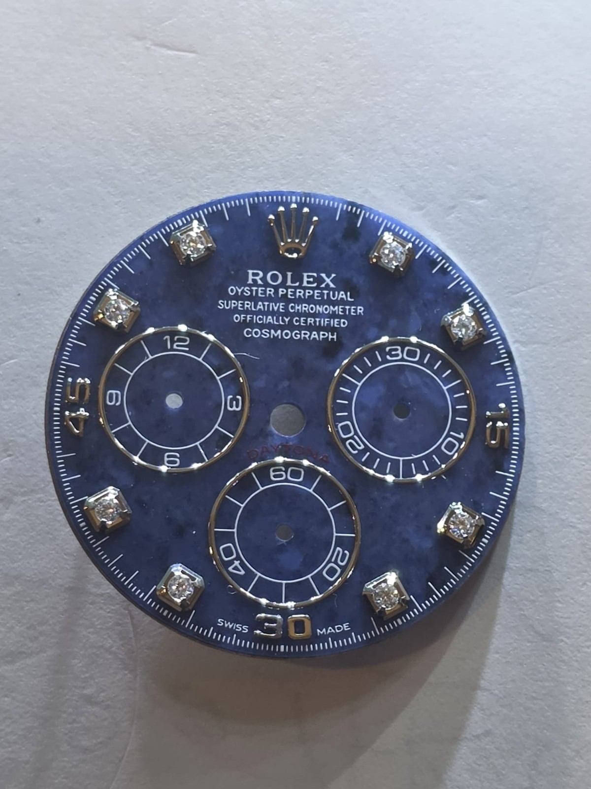 Rolex Daytona Lapis Lazuli and Diamond Dial – Blue Stone 4130 116500LN