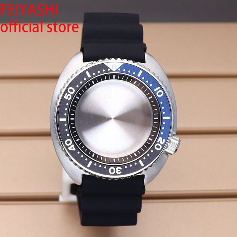 45mm Men’s Watch Case Strap Seiko Skx007 Skx009 Mod For Nh35 NH36 NH38 Movement
