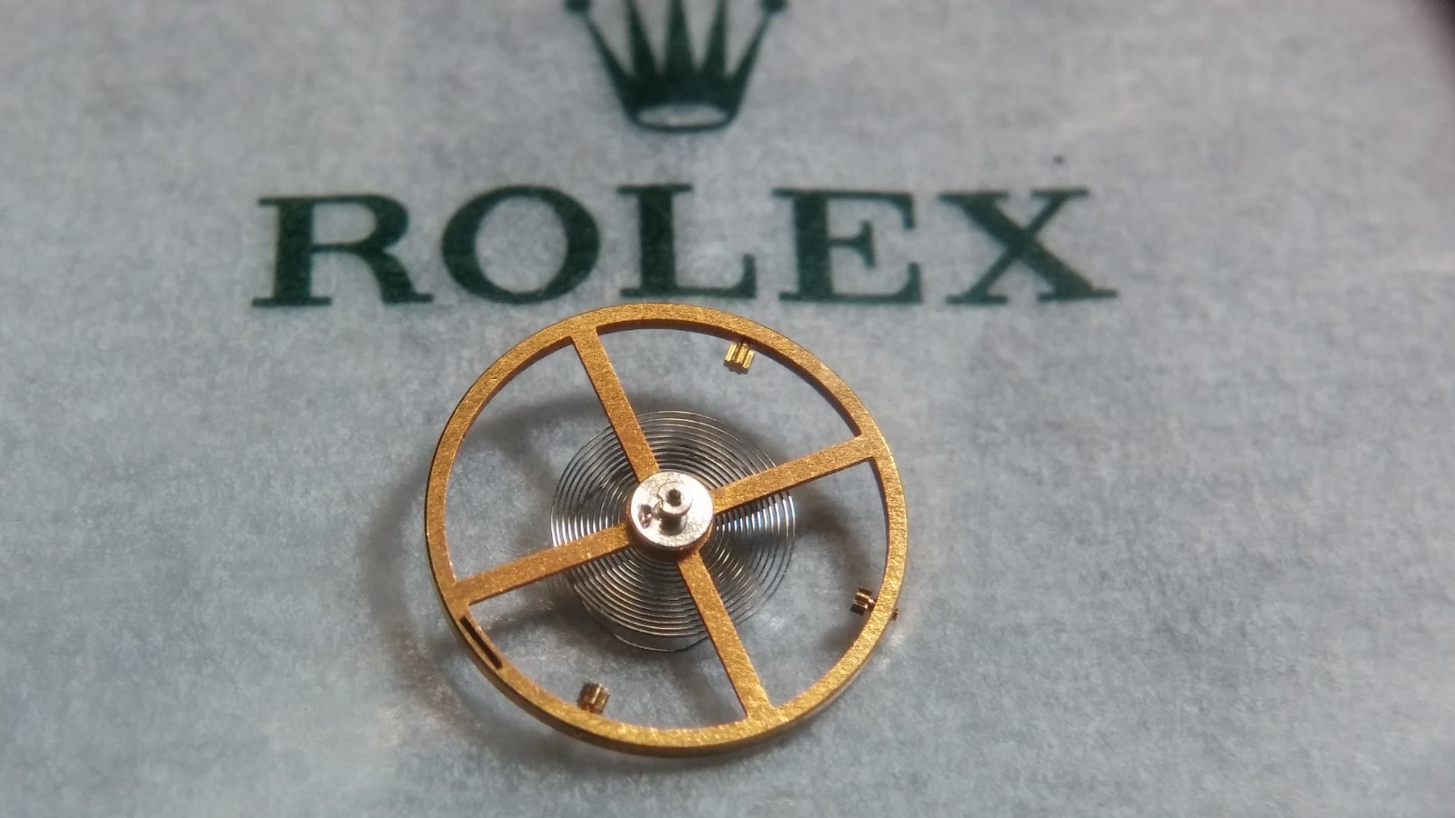 Rolex 3035 5019 Balance Complete, used, tip not attached. For watch repair/part