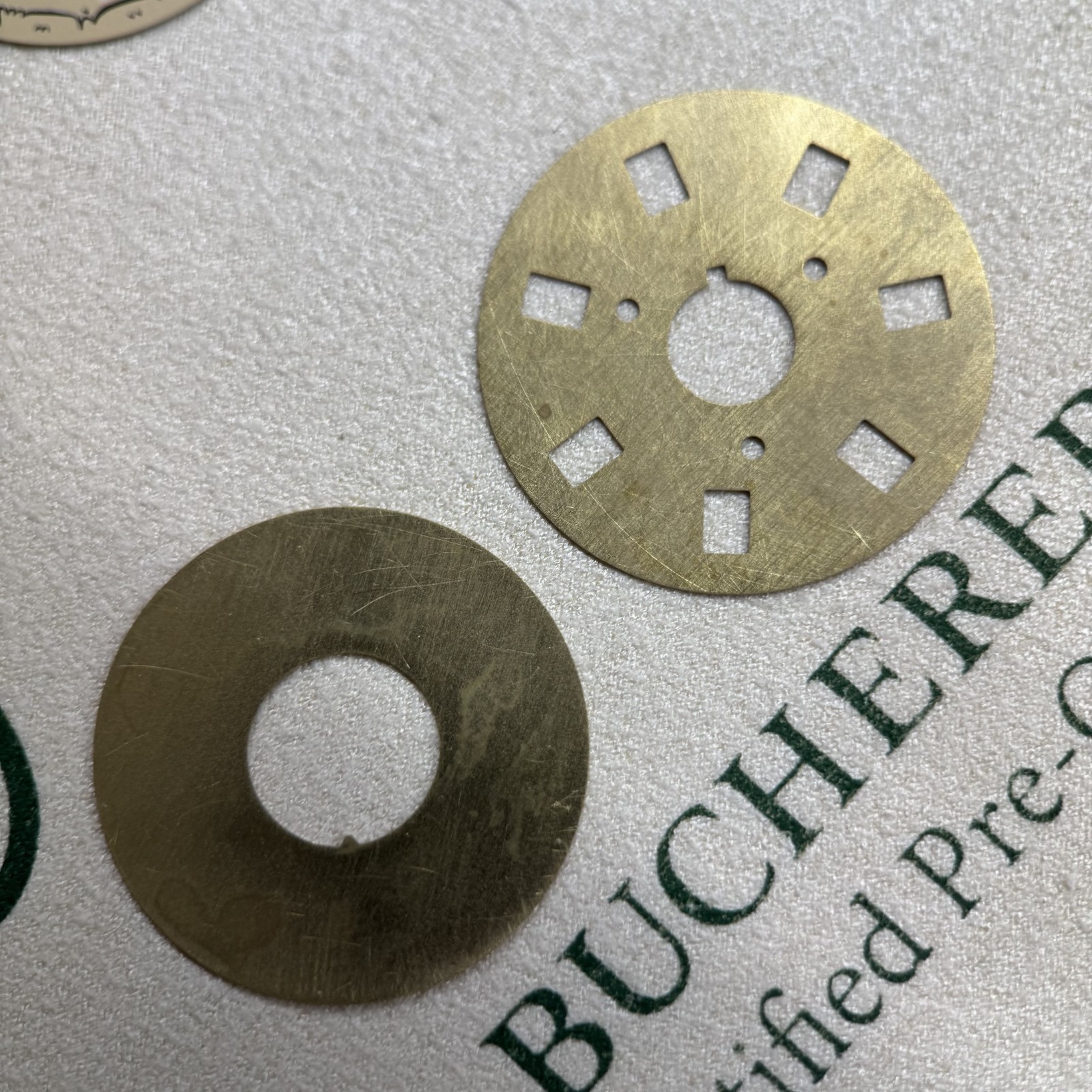 ARABIC CALENDAR DISCS FOR ROLEX PRESIDENT DAY DATE 1556 1807 1802 1803 CHAMPAGNE