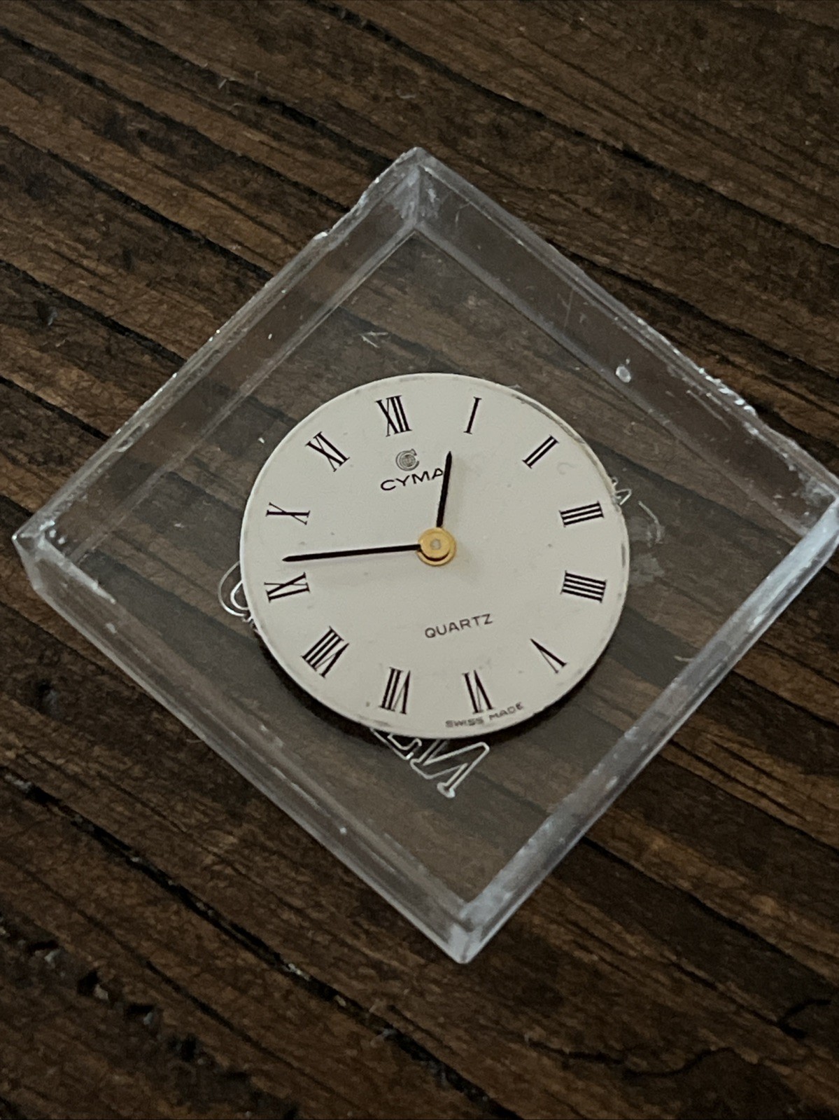 Cyma ETA 282.001 Swiss Made Quartz Watch Movement, 2 Hands, 13 Jewels