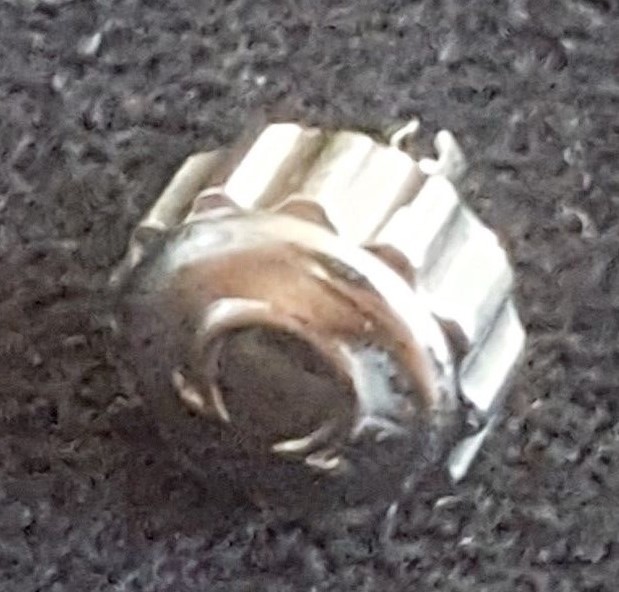 Omega Water Resistant Crown, Steel, Part Number 43041