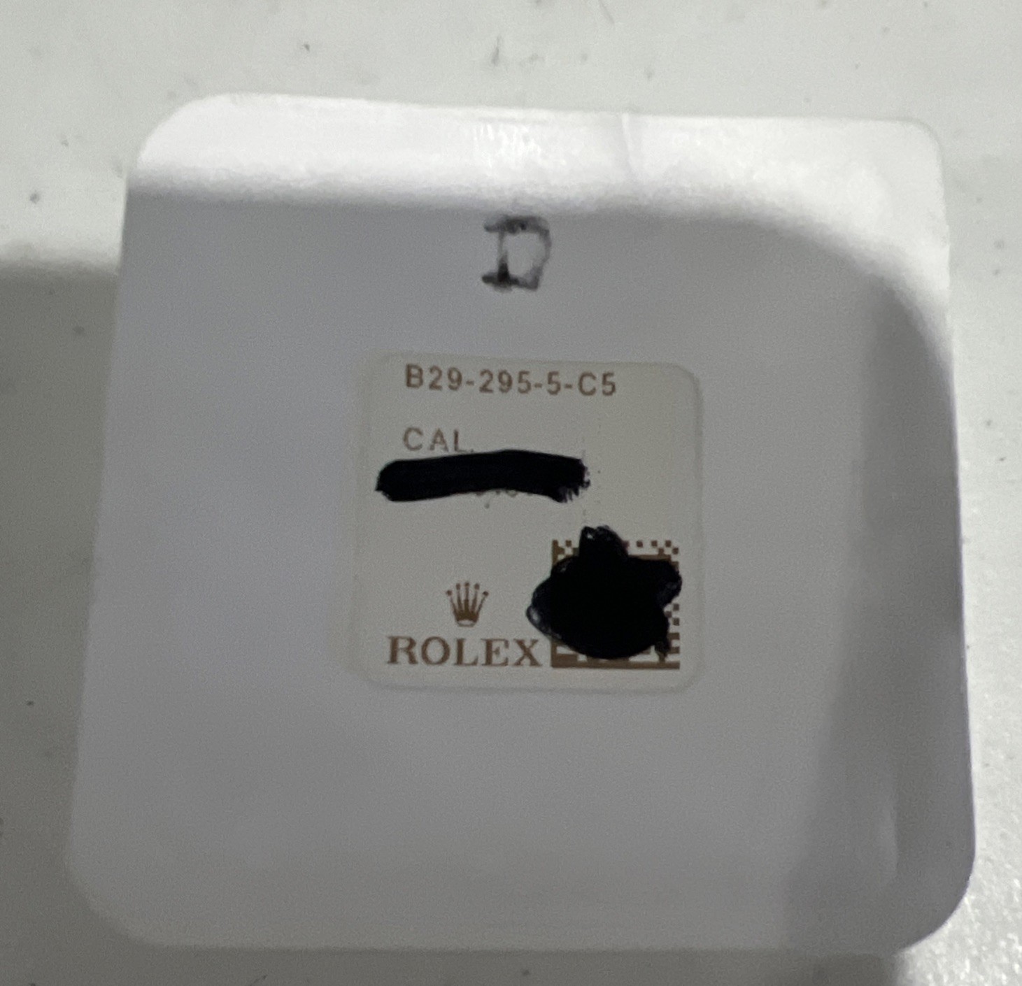 Rolex Crystal Gasket 29-295-5. For 116000.116505.118235 Genuine One Per Order